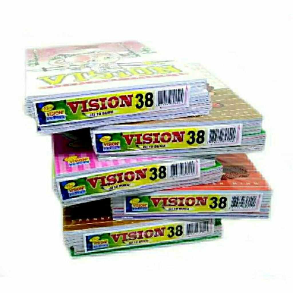 

Buku Tulis VISION 10x38 Lembar