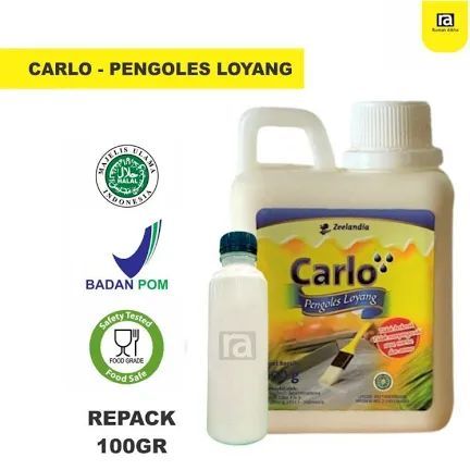 

Carlo Pengoles Loyang Repack 100gr Tidak Lengket // Pengoles Loyang Carlo Kemasan Repack 100gr