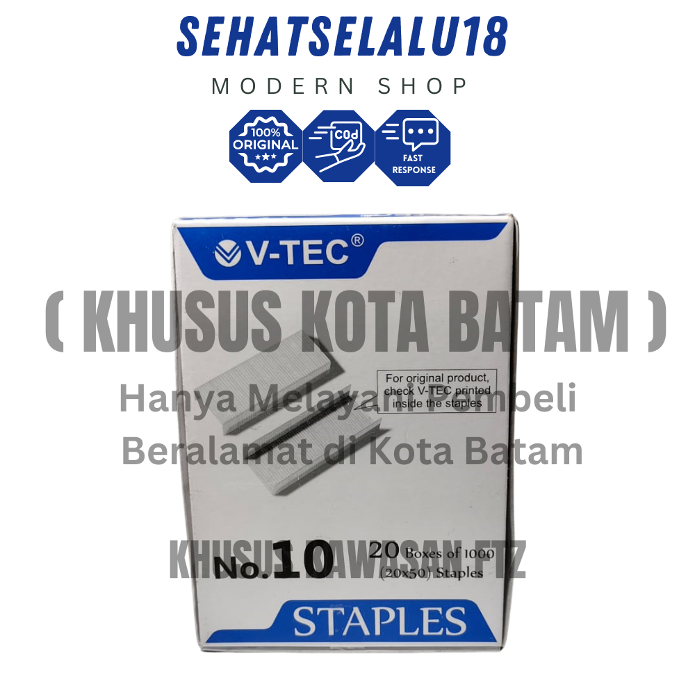 

Staples Anak Hekter – 1 Box Isi 20 | Cocok untuk Fotokopi & Arsip