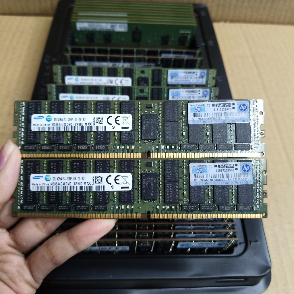 ram server 32gb Ddr4 pc4-2133p ecc Lrdimm mobo x99 for server xeon Bergaransi