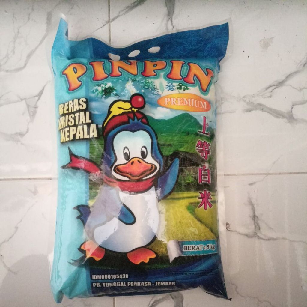 

Beras PIN PIN kemasan 5kg