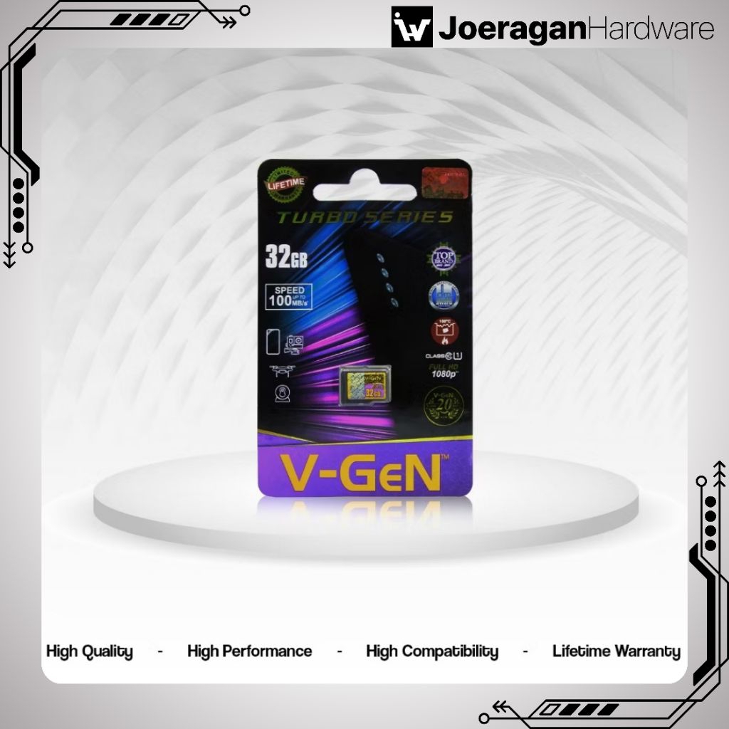 MicroSD 32gb Turbo V-GeN | Micro SD 32 gb vgen class 10 | Class10 ORIGINAL