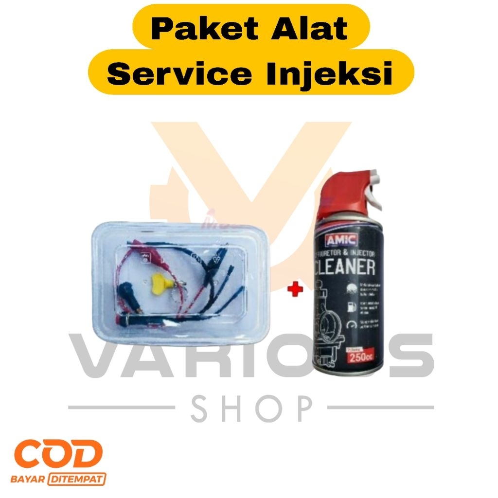 PAKET Alat Pembersih Injektor motor dan mobil carbu carburator injektor cleaner Alat servis injeksi