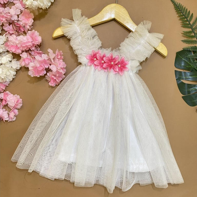 Pakaian Dress Anak Kecil Mewah Baju Terbaru 2025 Kekinian Murah Gaung Drsss Outfit Greja Dwress Kore