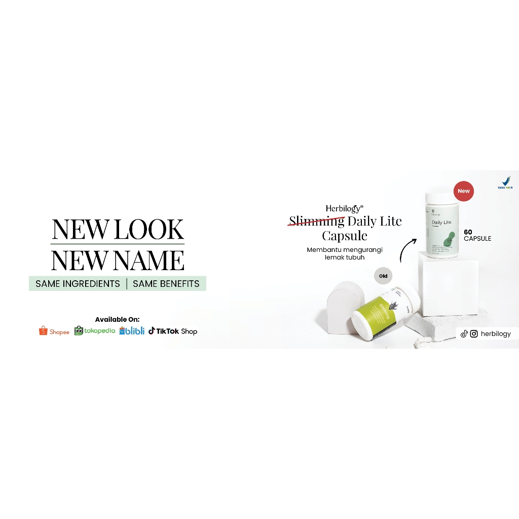 Herbilogy Slimming Capsule - 60 Capsules / Slimming Capsule Herbal