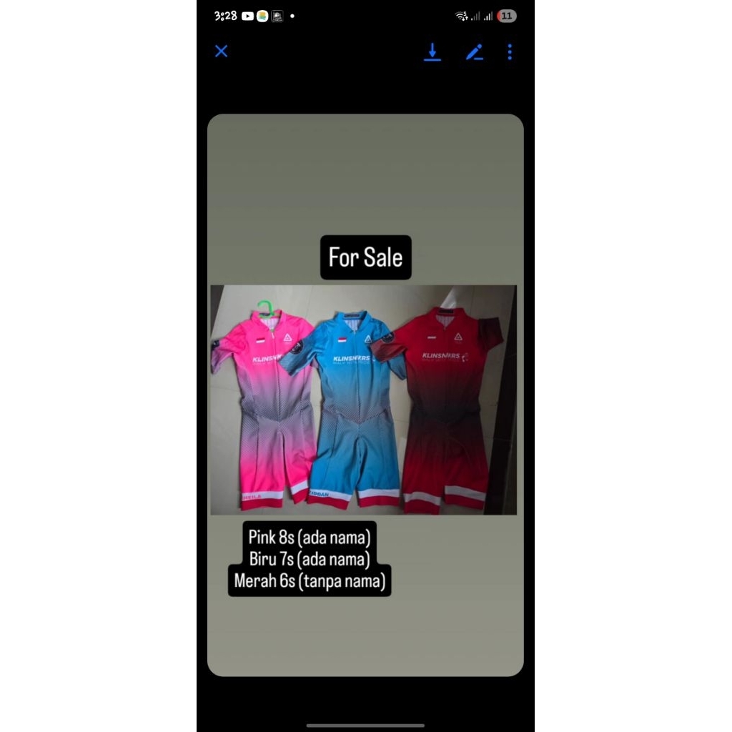 preloved skinsuit inlineskate