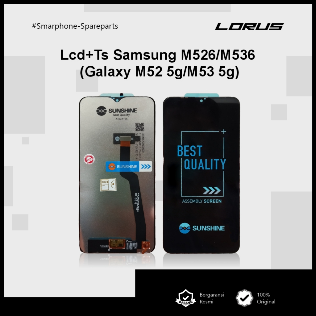 Lcd+Ts Samsung M526/M536 (Galaxy M52 5g/M53 5g)