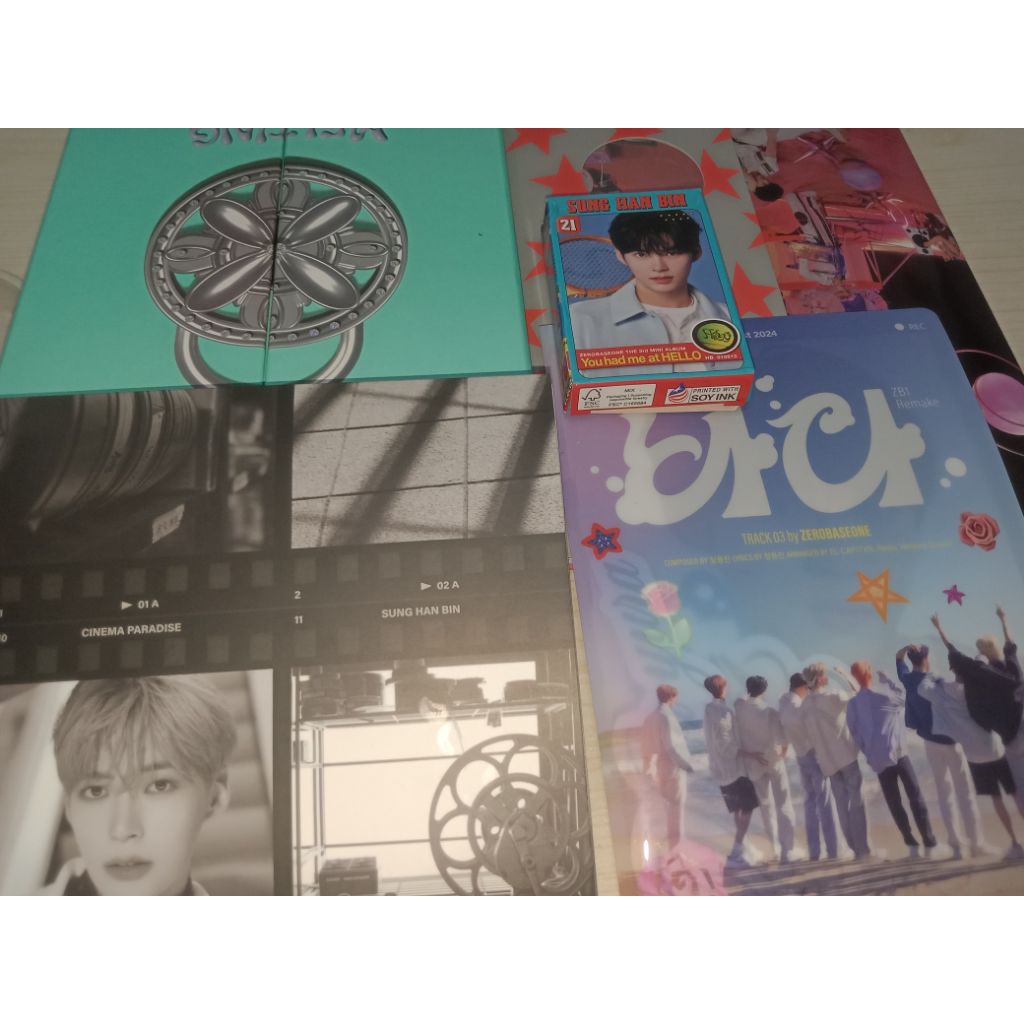 album zerobaseone zb1 unsealed hanbin (-pc)