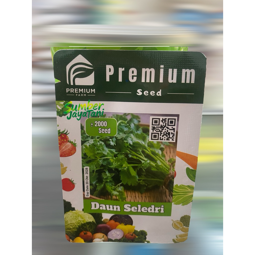 bibit daun seledri premium seed