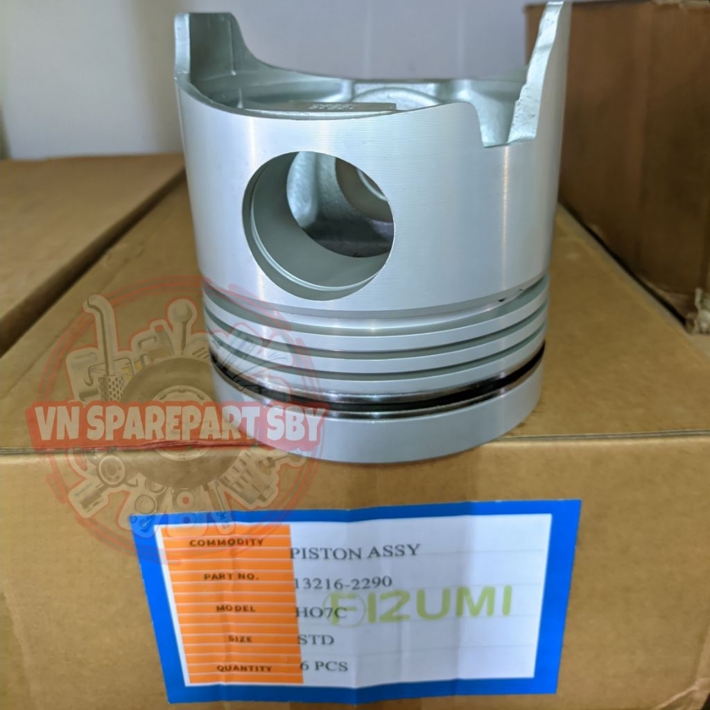 PISTON ASSY HINO HO7C 13216-2290 IZUMI