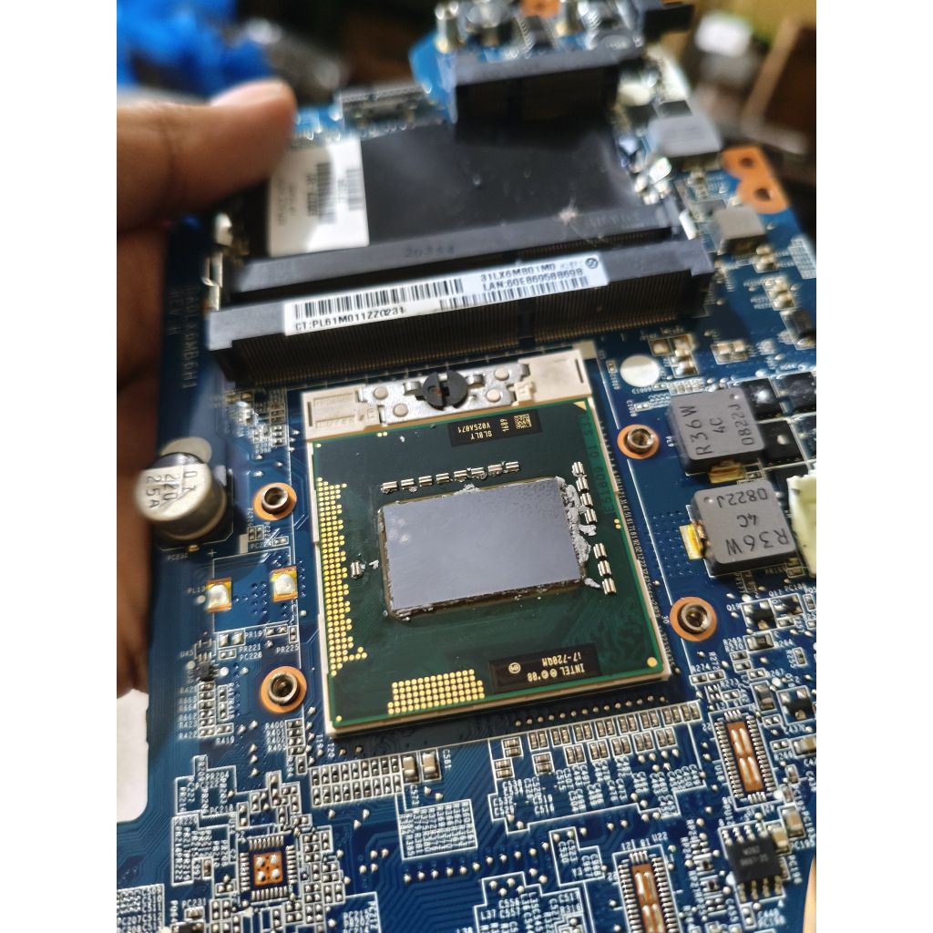 processor i7 gen 1 720qm ori normal