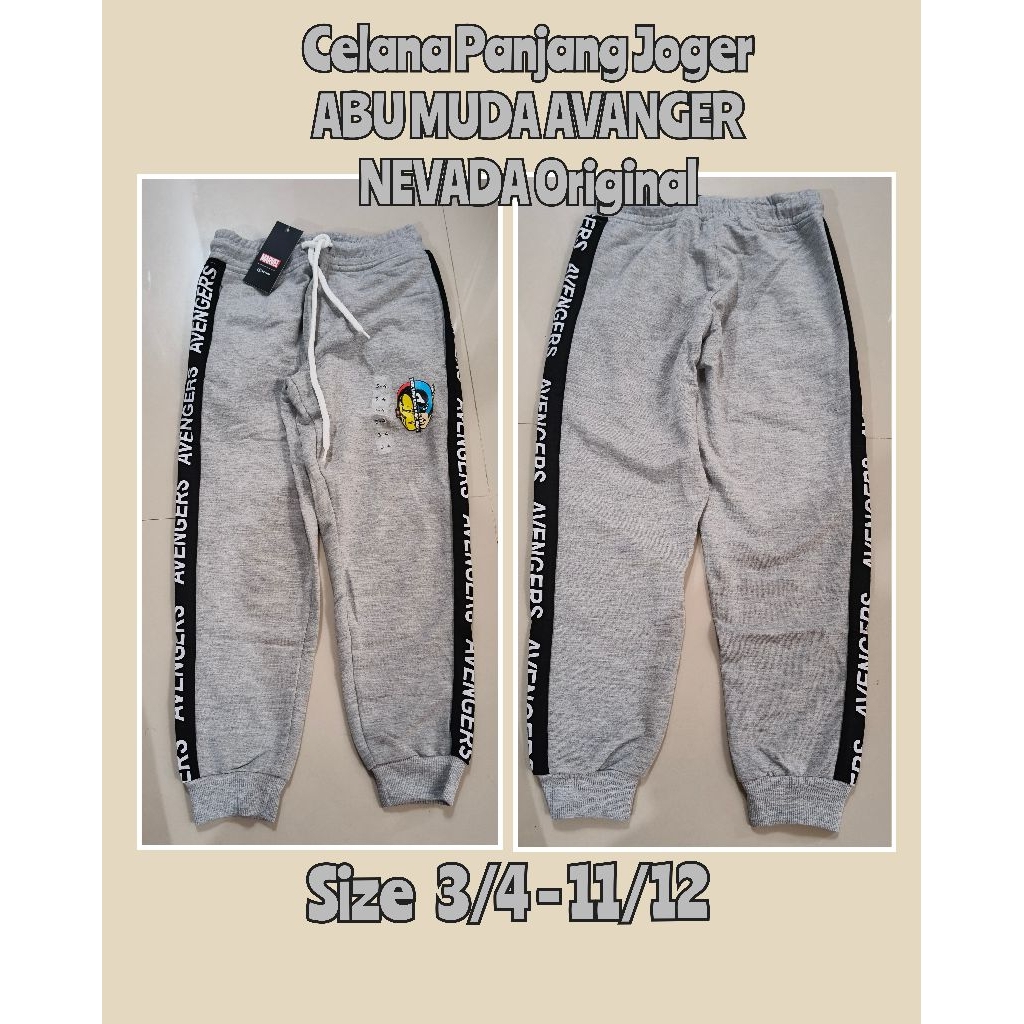 Celana Panjang joger anak laki-laki Nevada