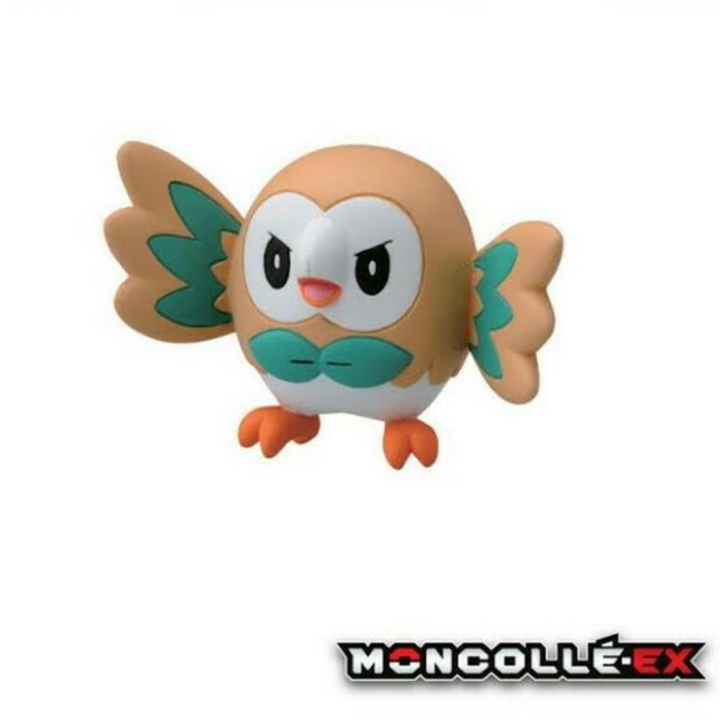 Pokemon Figure Rowlet Moncolle-Ex Litten Popplio figure