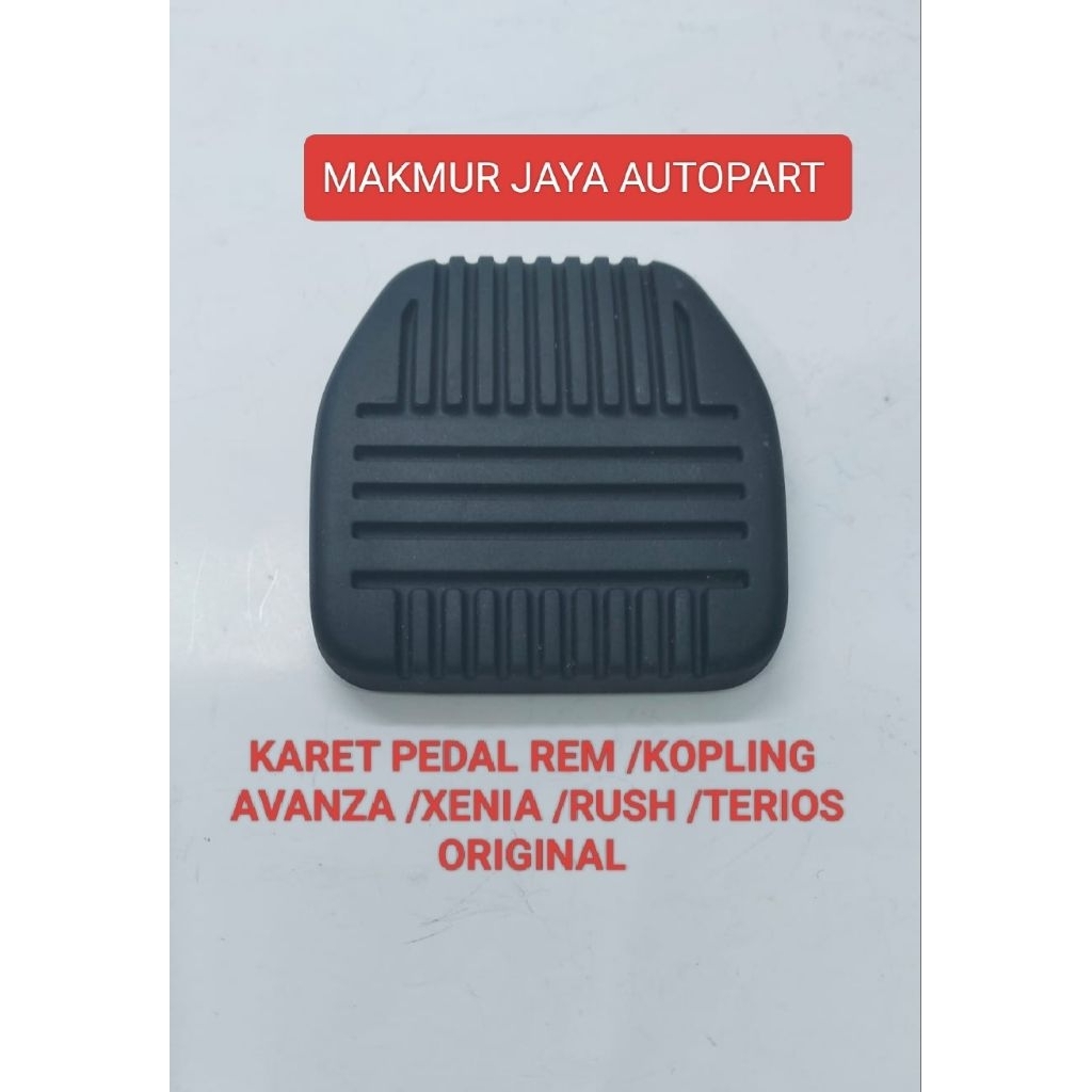 KARET PEDAL REM/KOPLING GAS MATIC MOBIL AVANZA /ERTIGA /SUZUKI /TOYOTA /DAIHATSU ORIGINAL