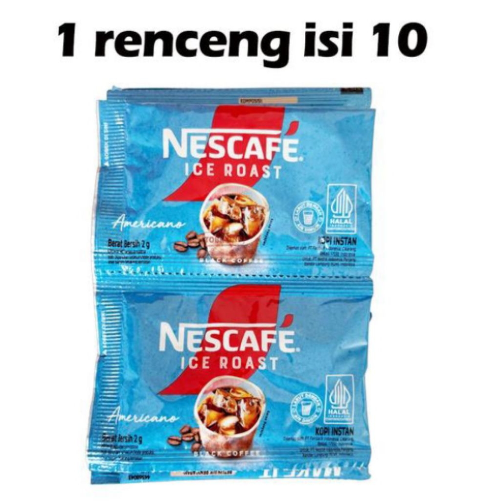 

Nescafe Ice Roast Americano Isi 10 Sachet