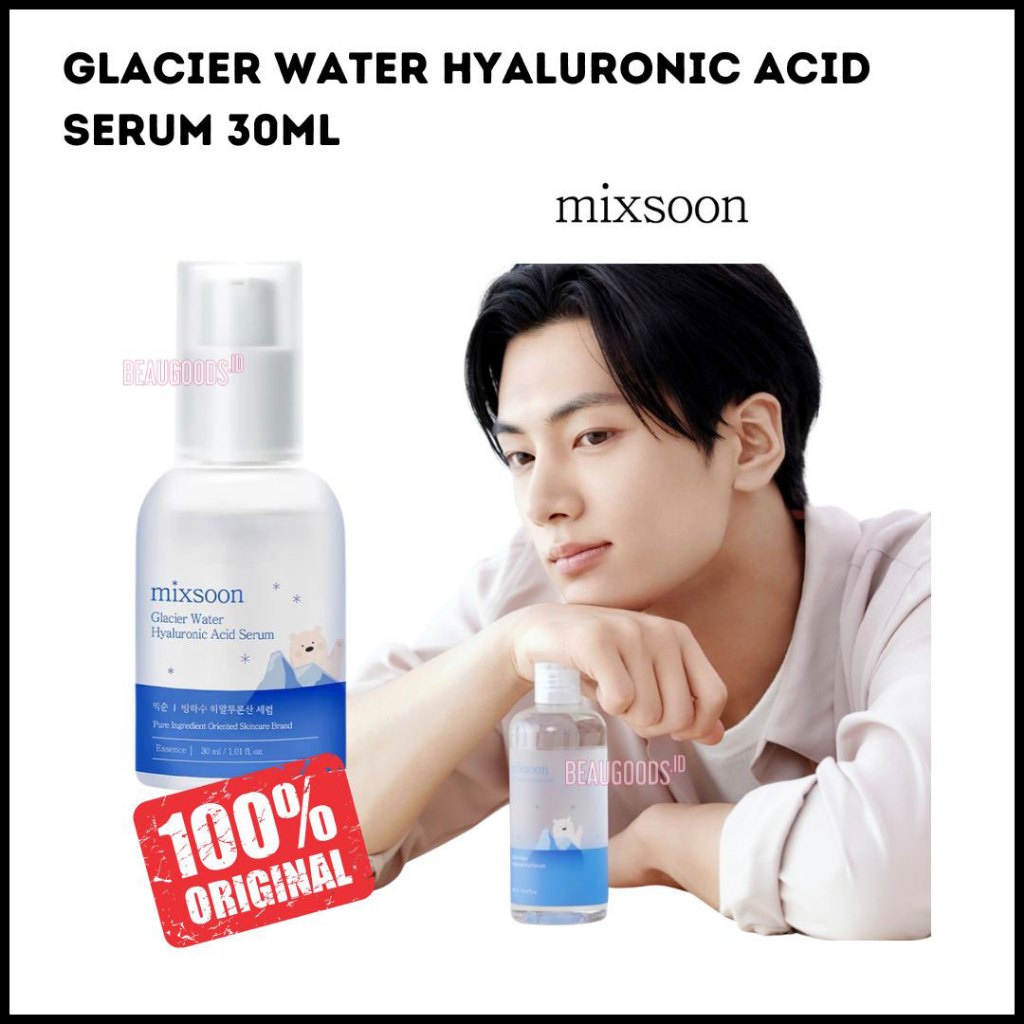 [READY] MIXSOON Glacier Water Hyaluronic Acid Serum - ORIGINAL KOREA