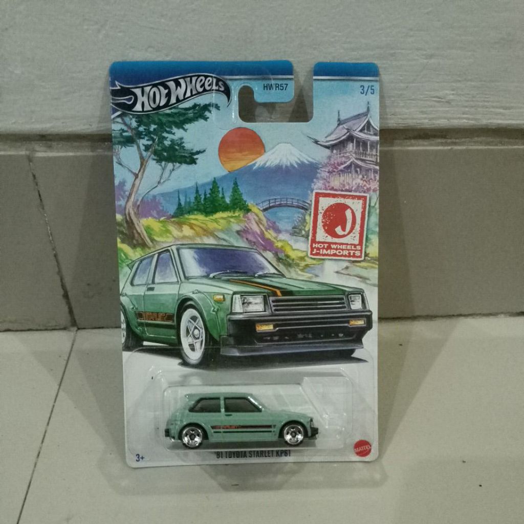 hot wheels J-IMPORT Toyota starlet