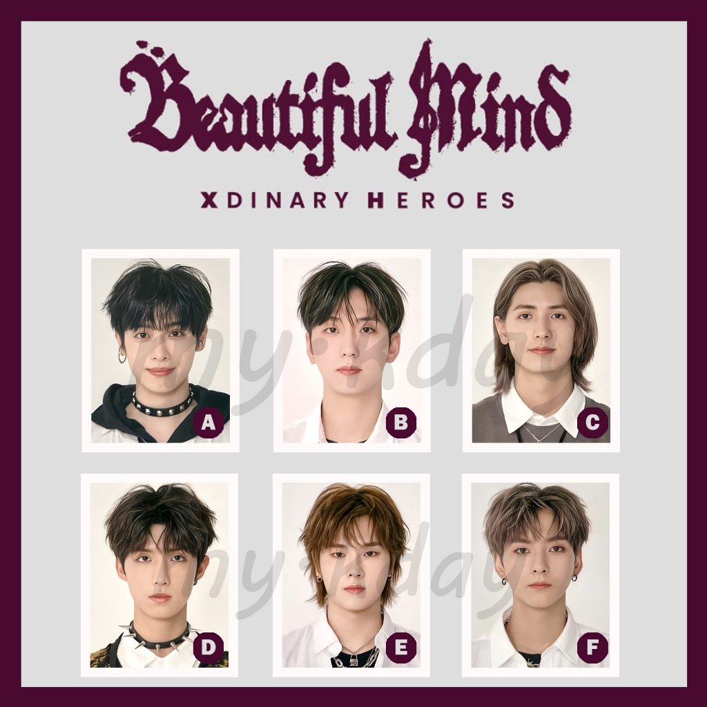 ID-0045, Unofficial ID Photo Xdinary Heroes Beautiful Mind