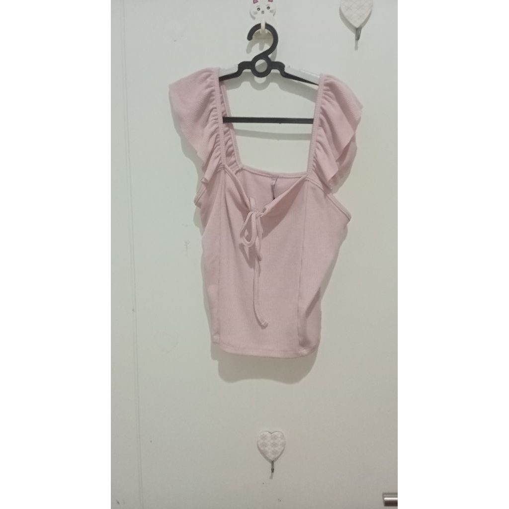 preloved clrbox coquette top