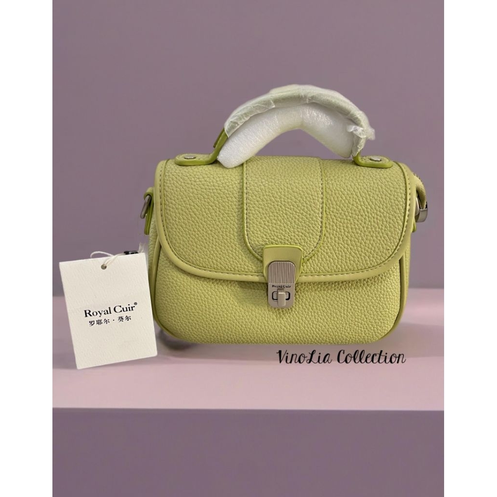 Tas Fashion Wanita Tas Royal Cuir Green