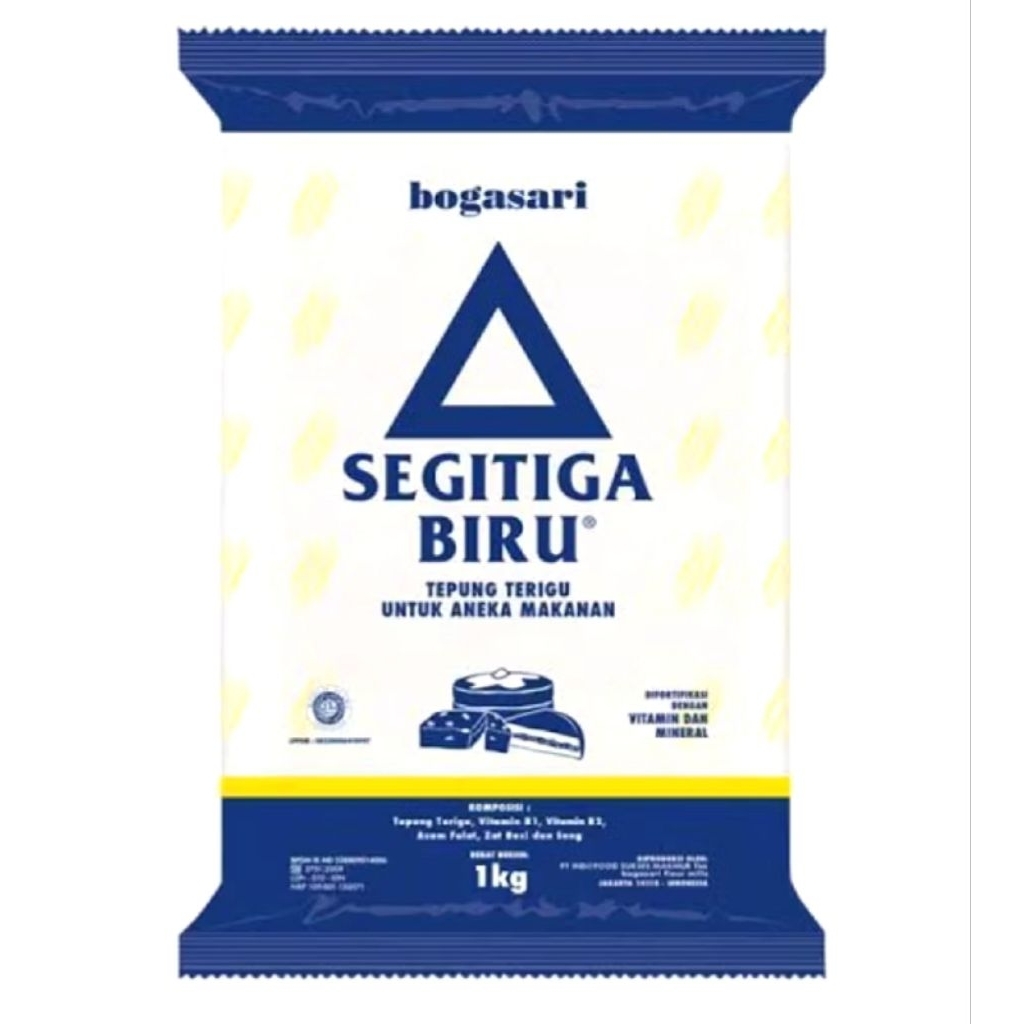 

tepung segitiga biru