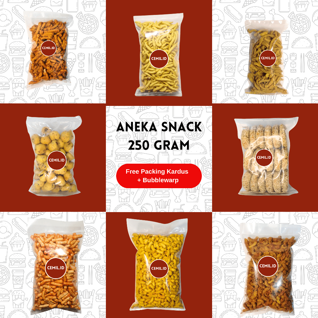 

Cemil.id - Terlengkap Aneka Snack 250 Gram