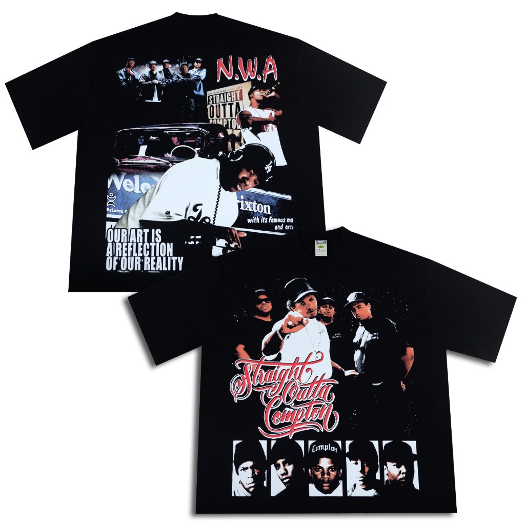 BIG OVERSIZE T-SHIRT NWA YHBOOTLEG
