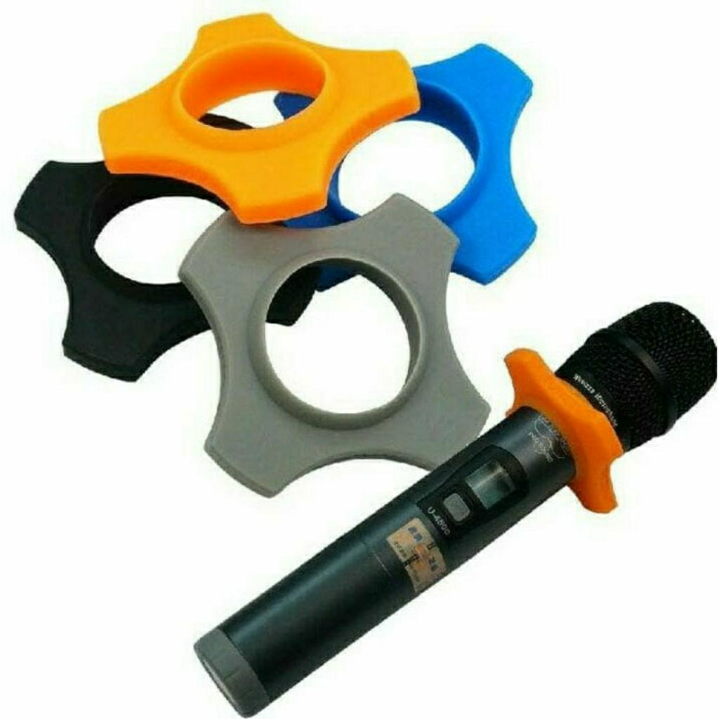 Accesories Karet mic Ring Microphone Shure Beta 58/57 PGX 242 Biar makin Ganteng Harga/2pcs