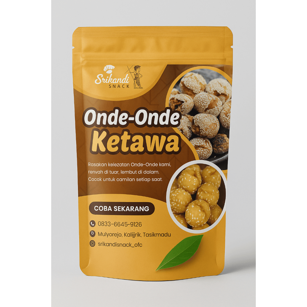 

Onde-Onde Ketawa By Srikandi Snack
