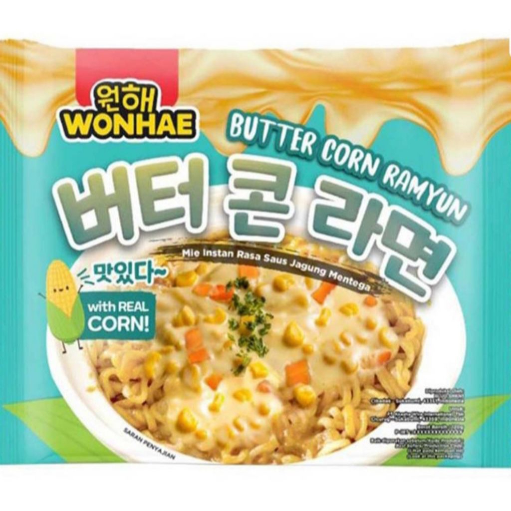 

Wonhae Mie Instan Butter Corn Ramyun 120gr