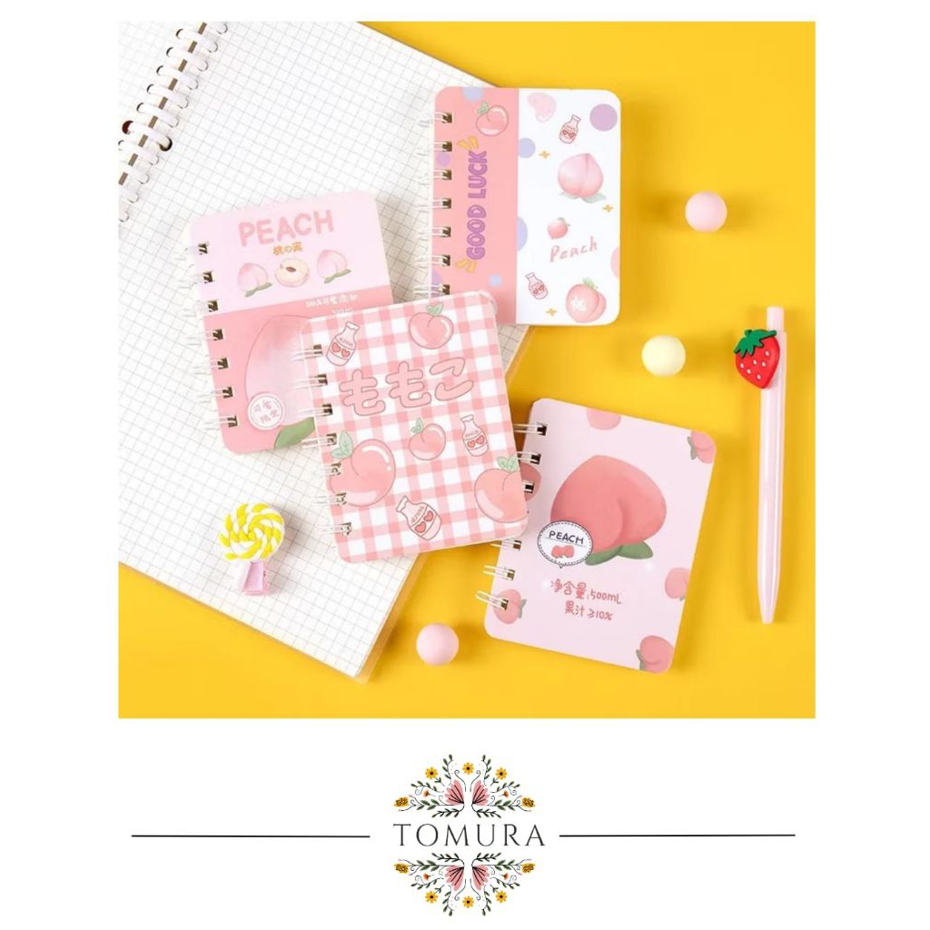 

Diary Book Karakter A7 Catatan Harian Kecil Notebook Motif Lucu Stationary Buku Tulis Ring Back To School Peralatan Kantor