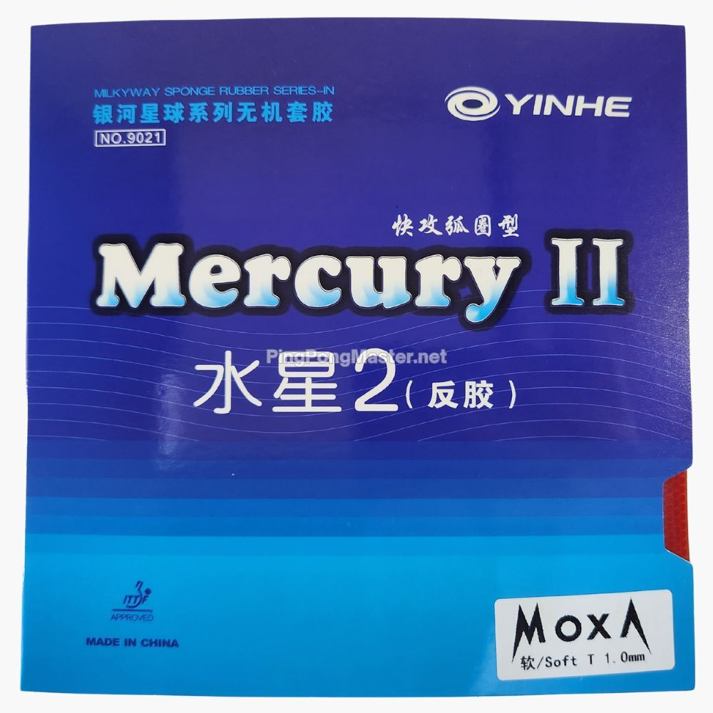 Yinhe Mercury II SOFT 1.0mm - Karet Pingpong Bet Tenis Meja Yinhe Mercury 2