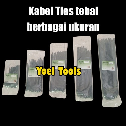 

Kabel Ties Tebal Kuat High Quality berbagai macam ukuran