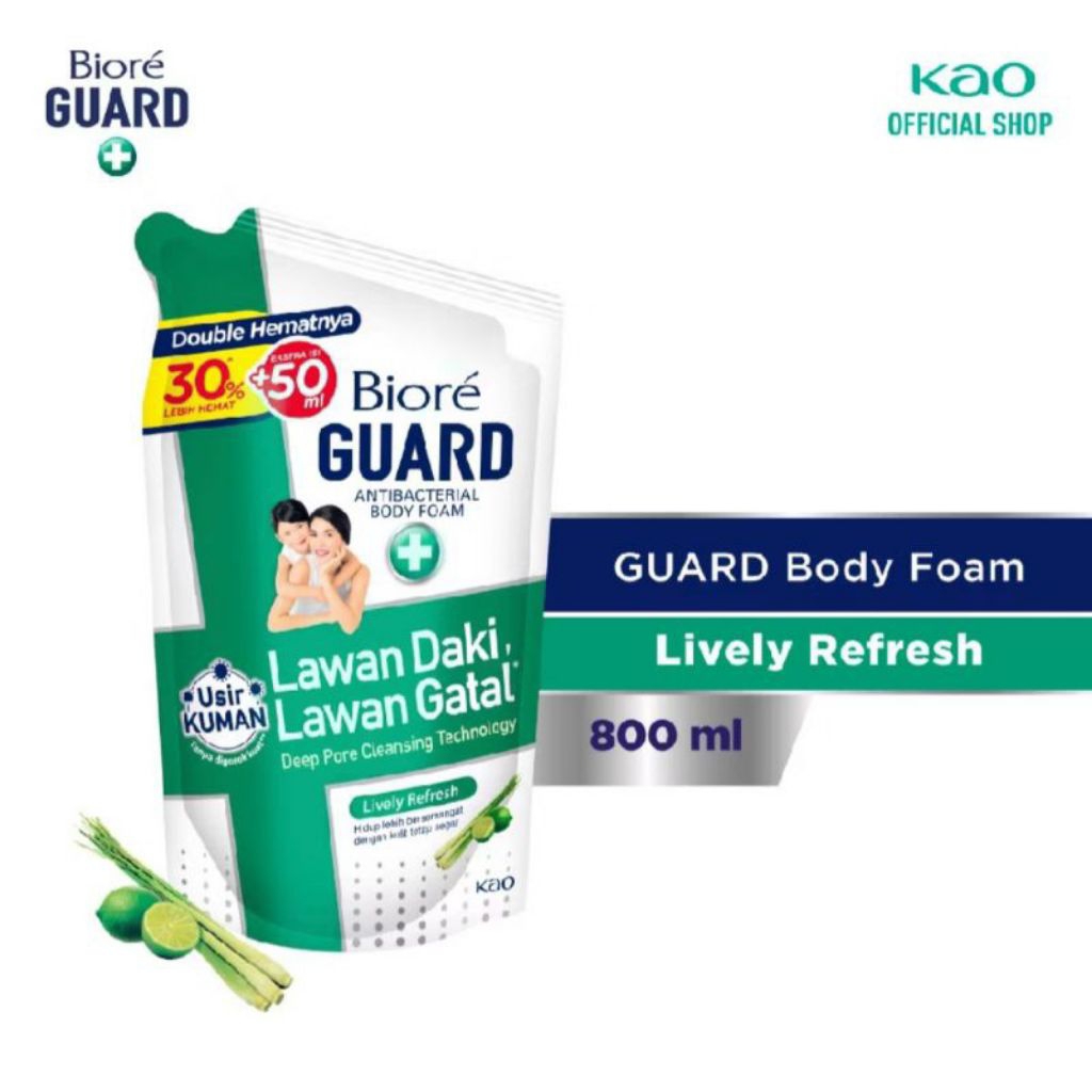 BIORE guard 800ML murah promo