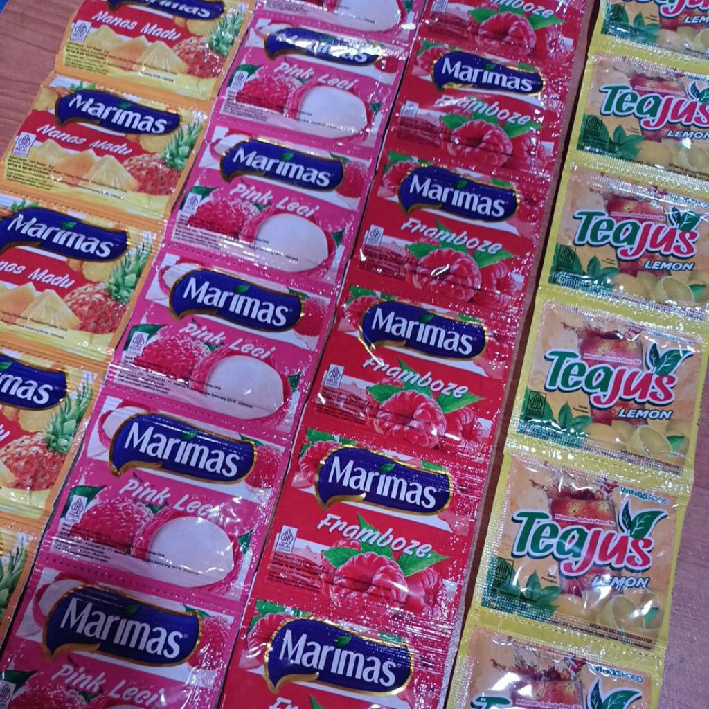 

[ ECER & GROSIR ] MINUMAS SIAP SAJI MARIMAS, TEA JUS, DLL