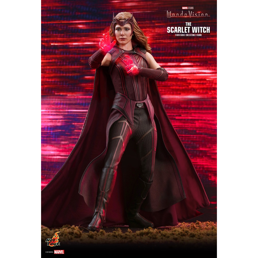Hot Toys 1:6 | Scarlet Witch Wanda Maximoff Wanda Vision | Movie Masterpiece Action Figure