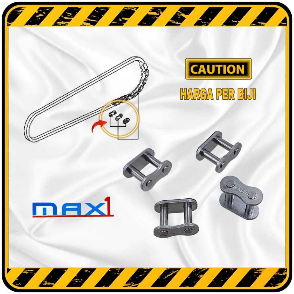 Penyambung / Sambungan Rantai Roda 428 H / 428H by Max1 & TOKAIDO