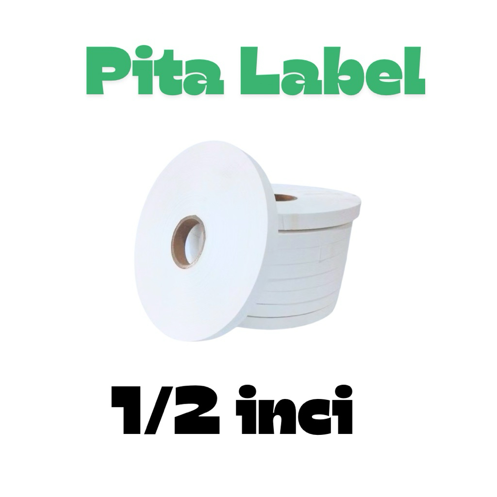 

Pita Label Laundry Kain Penanda Taveta 0,5 inci Cocok Untuk Konveksi dan Laundry