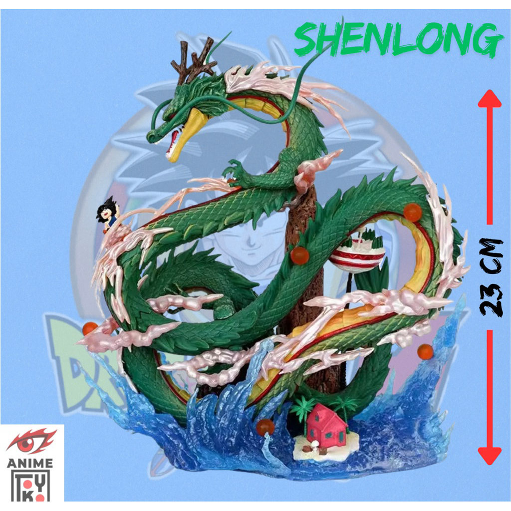 Action Figure dragon ball Naga shenlong  diorama