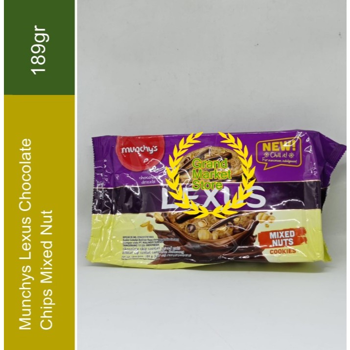 

Lexus Cookies Mixed Nuts / Lexus Biskuit Kukis Kacang 189g Munchys Lexus Chocolate Chips Mixed Nuts Cookies 189gr gram Promo