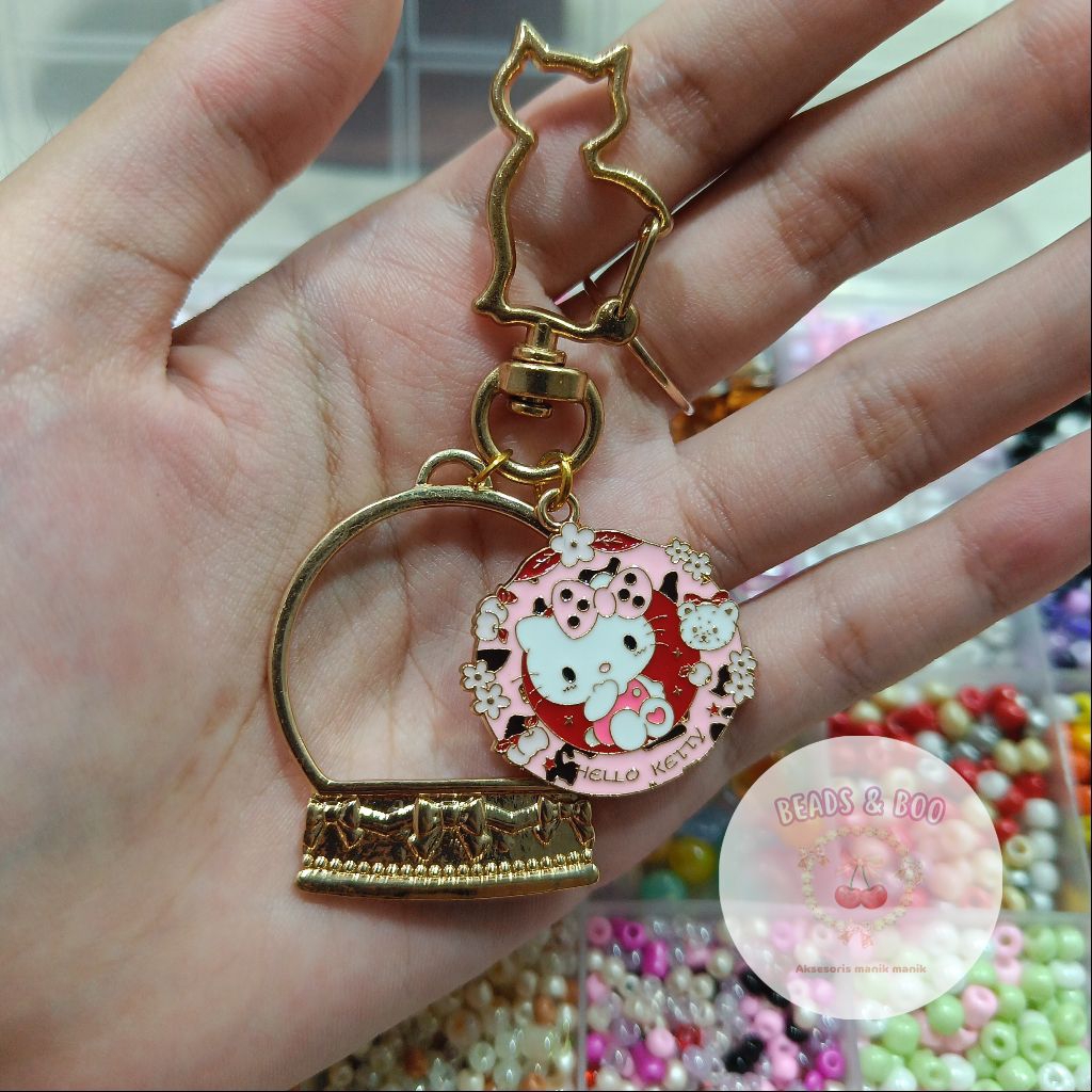 Keychain Hello Kitty / gantungan Hello Kitty
