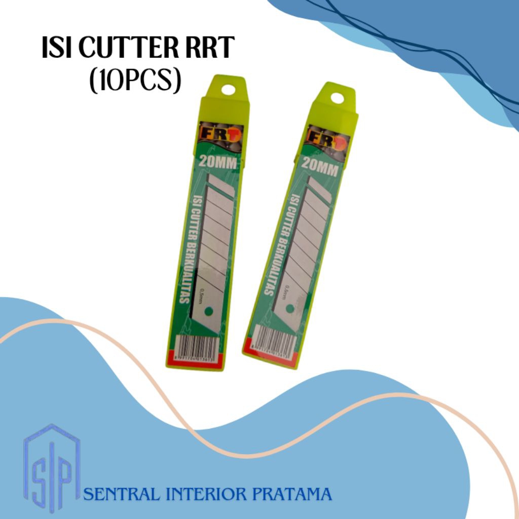 

ISI CUTTER FRT (pisau cutter) / Cutter Besar isi 10pcs