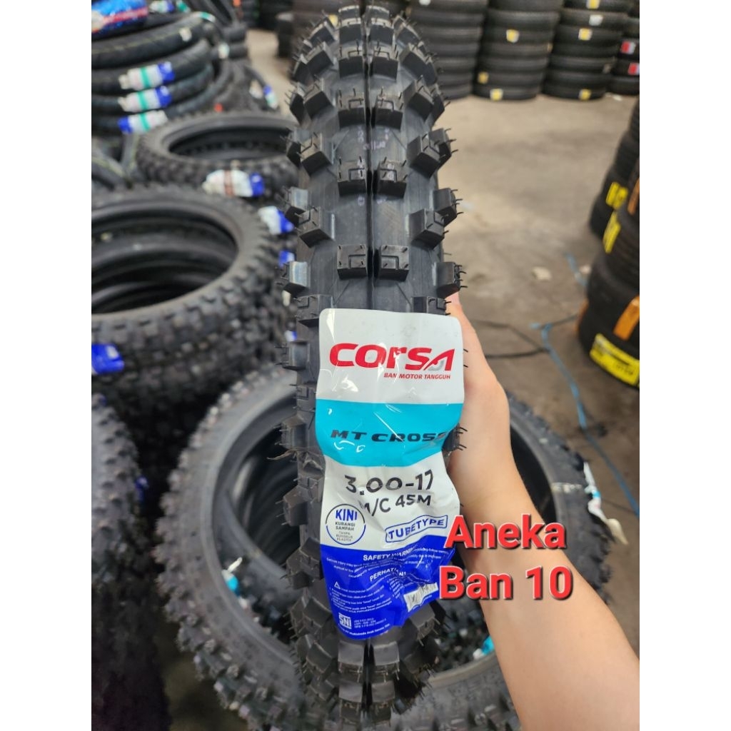 Ban Luar Corsa 300-17 MT Cross Tubetype