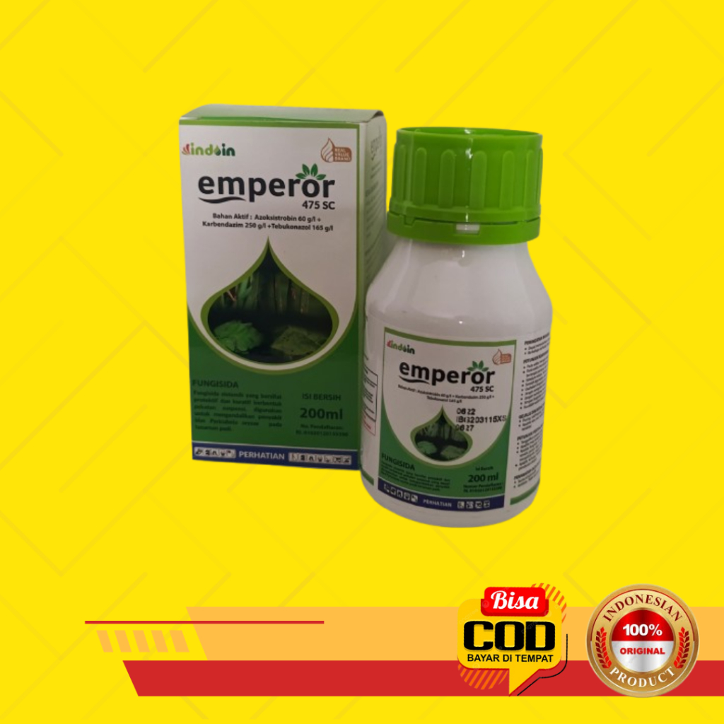 Fungisida Sistemik Emperor 475SC Kemasan 200 ML