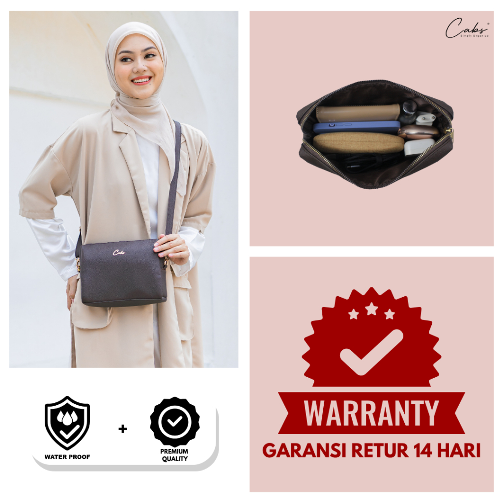 CABS POCKET - Tas Selempang Wanita Elegan Terbaru Kekinian - Shenna Bag