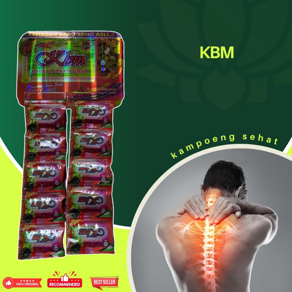 

Kapsul KBM 1 Hanger Isi 20 Sachet Original Asli