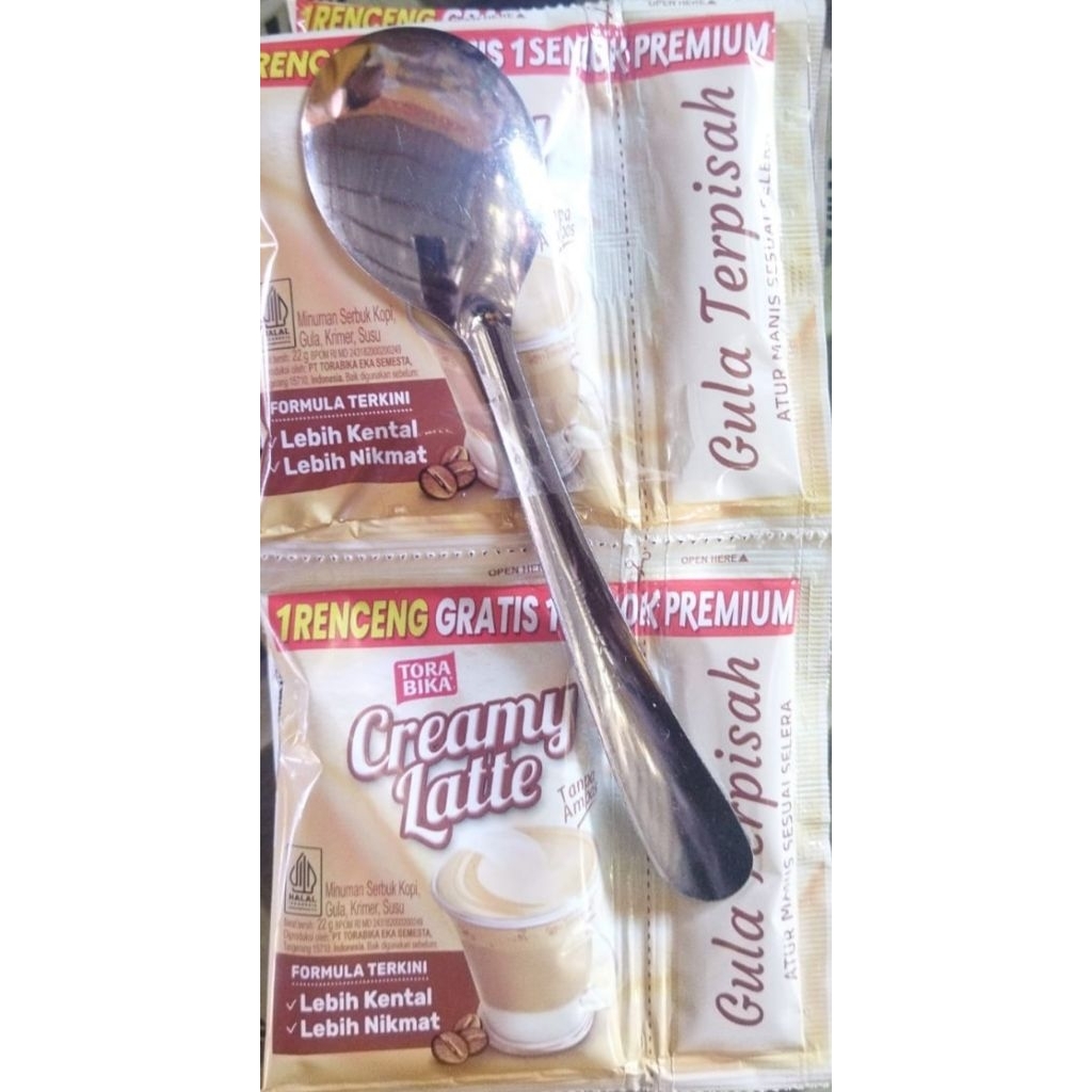 

TORABIKA Creamy Latte 1 karton free sendok 1 lusin selama persediaan masih ada/Kopi Andien/TCL murah