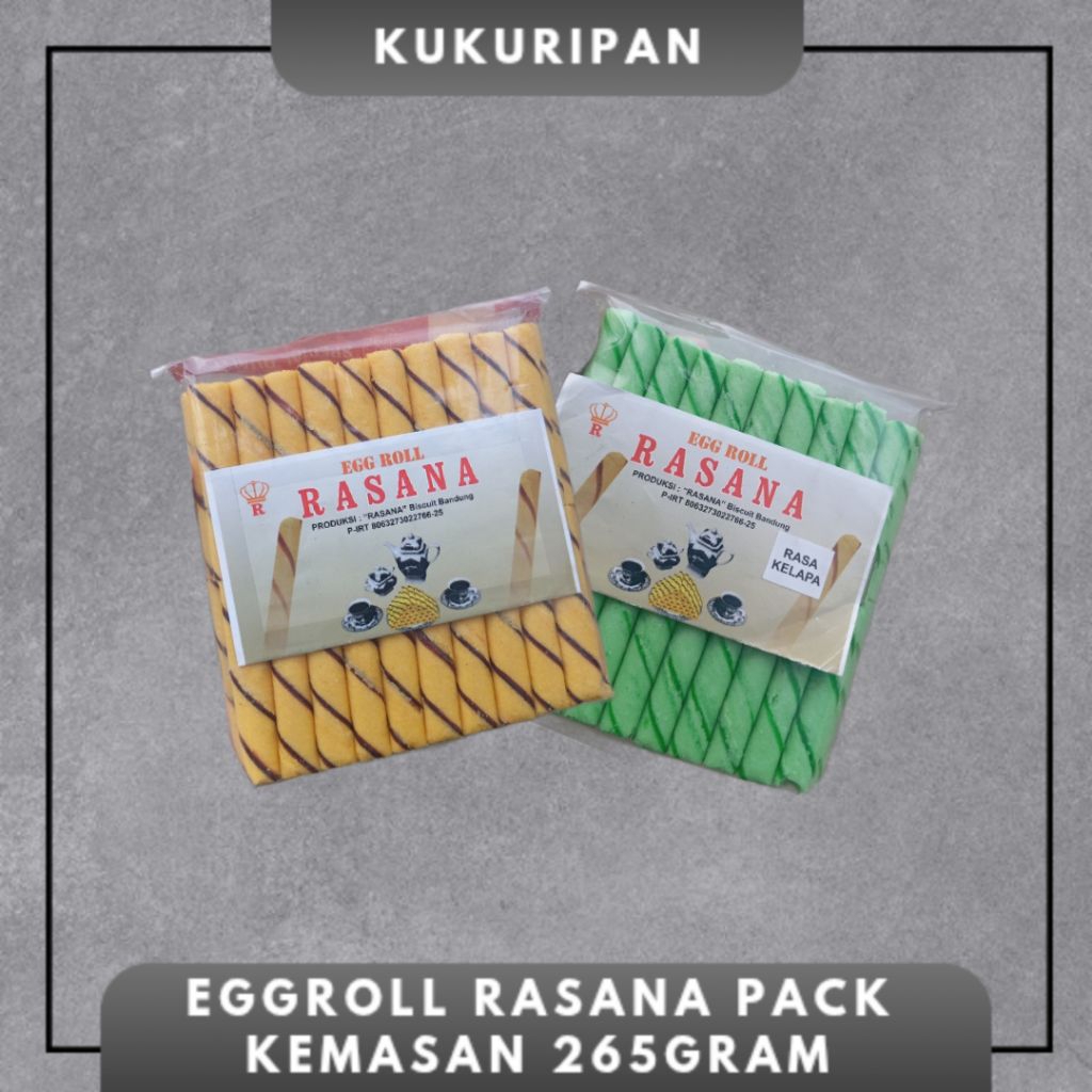 

Egg Roll Kiloan Pack 265Gram