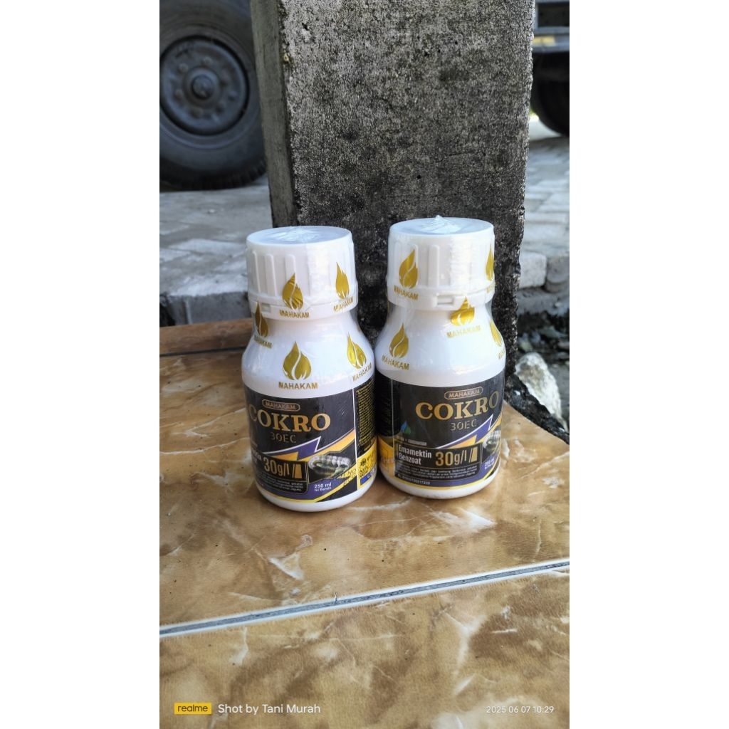 COKRO 30 EC Emmamektin Benzoat 250 ml Pembasmi Semua jenis ulat yang merusak tanaman padi,  jagung, 