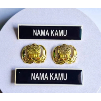 

Paket Name Tag Asn Papan Nama Plus Pin Korpri Terbaru
